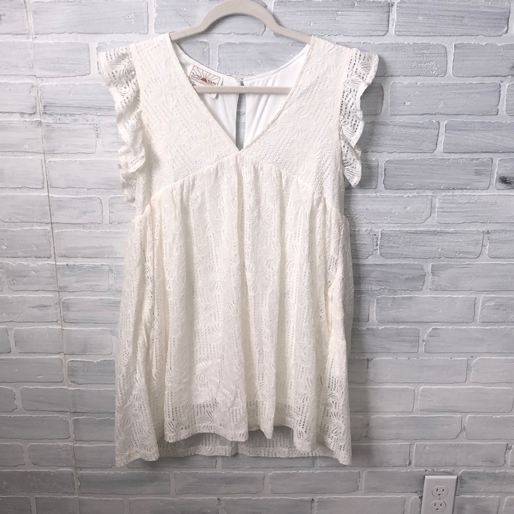 Project Judith March x Dede Raad White Romper